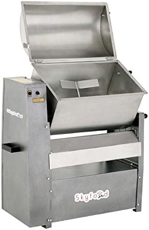 Meat Mixer, Floor Model, 100 lb Capacity, Pulse Switch, 1 HP, 110 V