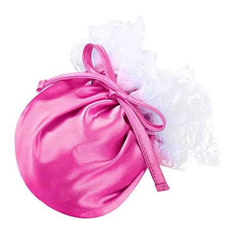dPois Men's Lace Satin Ruffled G-Strings Cover