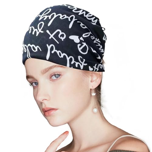 Qzdtue Gorro holgado para mujer | Gorro cálido de punto suave, transpirable, capucha de esquí, sombrero de lana, bufandas y envolturas para mujer para niñas