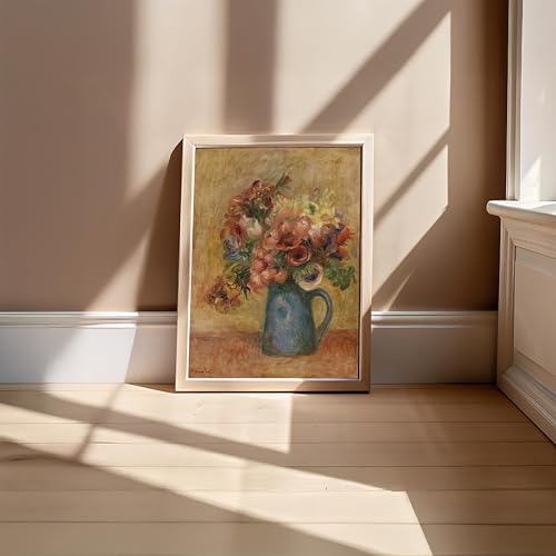 Image of BLINKART Still Life Aesthetic Modern Art Walls With Frame | Natural Wood Texture | Living Room Bedroom Office Wall Decoration | Poster Home Decor Frames Wall Bedroom | 12x8 Inches (D381)