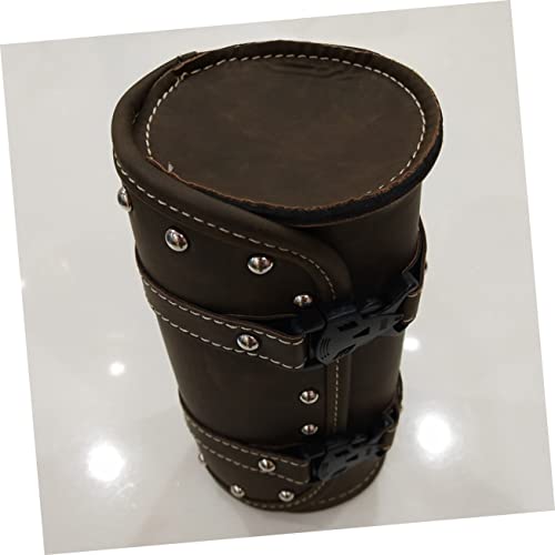 SHERCHPRY 2 Pçs Kit De Ferramentas De Couro Bolsa De Ferramentas Bolsa De Ferramentas De Motocicleta