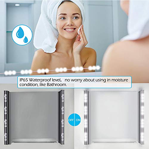 Led-Vanity-Mirror-Lights-Hollywood-Style-Vanity-Make-Up-Light-Dimmable-Color-and-Brightness-Lighting-Fixture-Strip-for-Makeup-Vanity-Table-Bathroom-Mirror-Mirror-Not-Included
