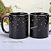 Antspirit Heat Changing Solar System Magic Coffee Mug Heat Sensitive Porcelain Tea Cup Christmas Funny (10 OZ)