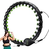? Ne tombe jamais des hanches Tunturi Hula Hoop Cerceau réglable pour adultes et débutants, pour perte de poids et fitness