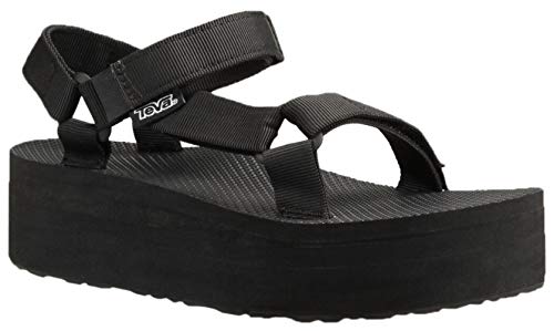 Teva Women's Flatform Universal Platform Sandal, Black,...