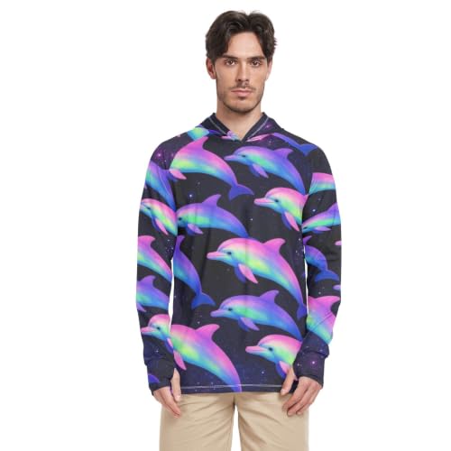 Sweat à capuche protection solaire manches longues léger UPF 50+ rashguard
