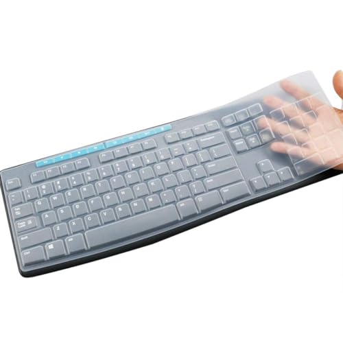 �V���R���L�[�{�[�h�v���e�N�^�[�X�L���J�o�[ �N���A�AK200�ƌ݊������� Logitech FOR MK295 MK275 K200 MK200 K260 MK260 K270 MK270 (�N���A)