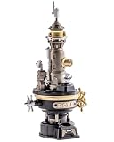 ROKR Navi Lighthouse Mechanical 3D Puzzle, Lighted DIY Building Set for Adults, Building Kits, Desk Decor & Birthday Gifts, Connectable to Mechmix Series