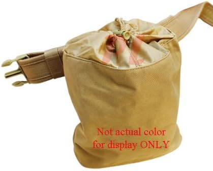 BLACK-Molle Tactical Dragonspine Utility Belt System Dump Pouch Mag Holder Pouches