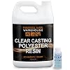 Polyester Clear Casting Resin w/Catalyst (Gallon)