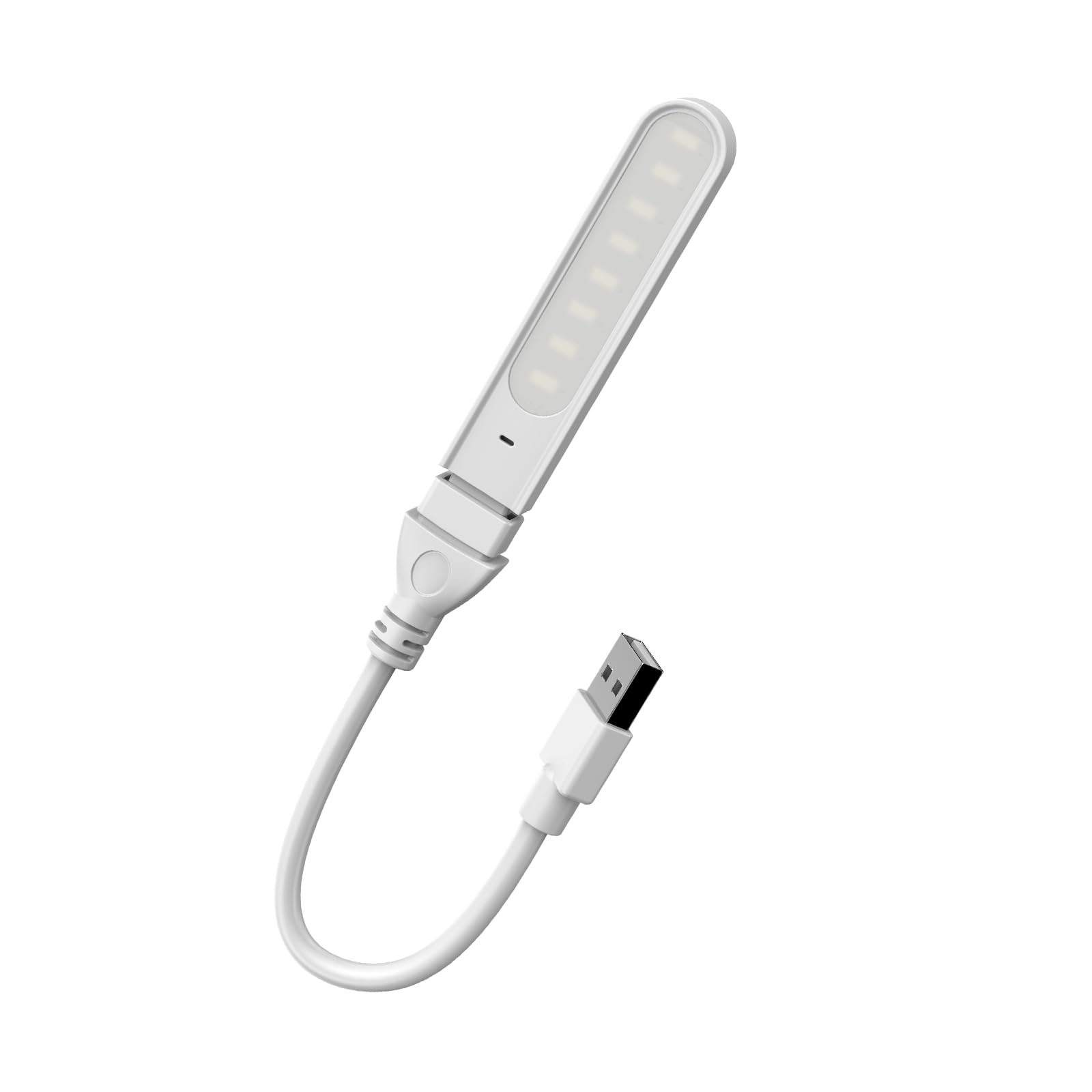 HDOYTXXM USB LED Light Portable Small Book Reading Lamp for Computer Flexible Bendable Night Laptop Desk USB Book for Computer
