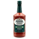 Major Peters' Premium, Full Body Bloody Mary Mix, Only Add Spirits & Garnishes for Ideal Drink, Original (59.2 Fl Ounce, Pack of 1)