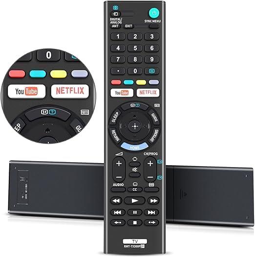 Ultimate Universal Remote for All Your Devices LCD LED HDTV with YouTube and Netflix Buttons