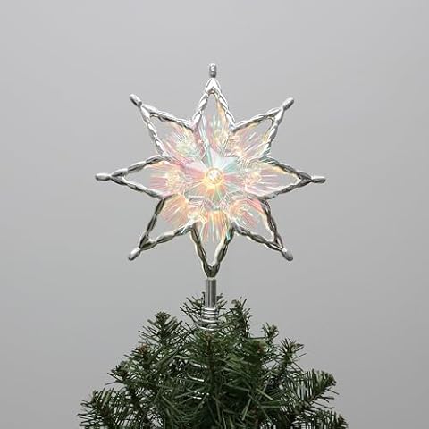 Philips 11.25" Silver Star Treetopper Cover