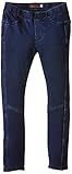 Hose - Trousers - Pantalon, Tregging, denim, indigo-blau Catimini