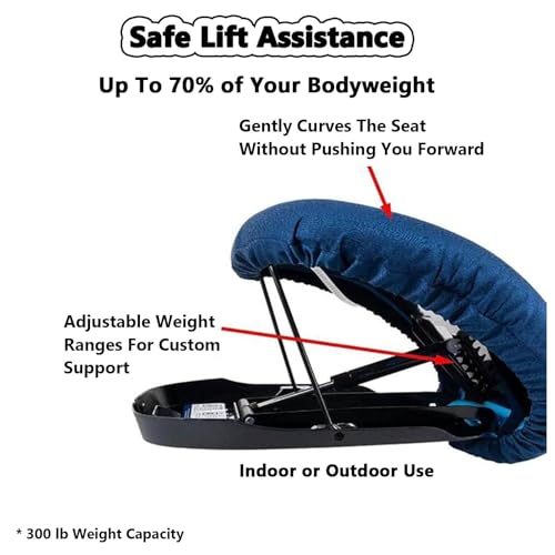 Tragbares Hebehilfe-Kissen – ergonomisches Design für einfaches Stehen, unterstützt Senioren und Behinderte bis zu 150 kg