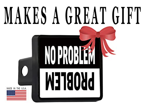 Funny Off Road Joke Trailer Hitch Cover Plug Gift Idea Car Truck 4 Wheel Drive No Problem #TOP1