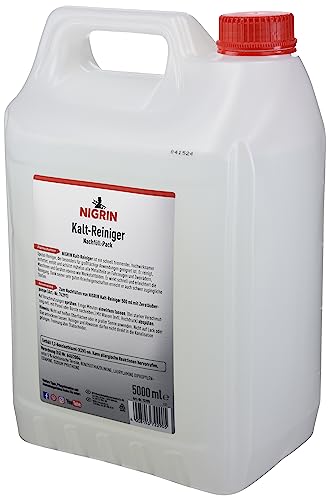 NIGRIN RepairTec Kaltreiniger, 5 Liter Kanister Nachfüllpack, zur Entfettung von Motor- und Maschinenteilen – Ansicht 3