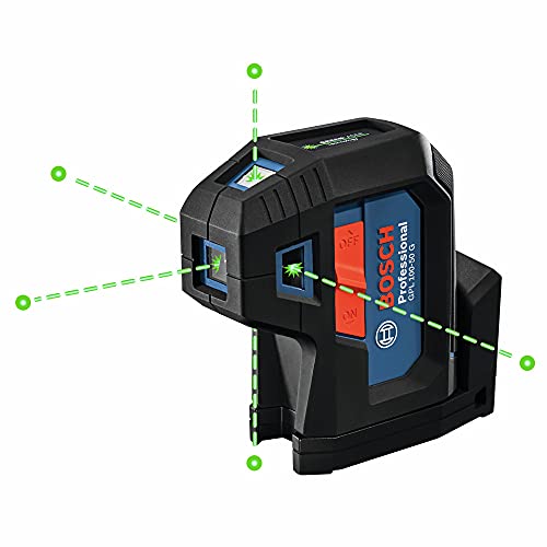 Image of BOSCH PRO GPL100-50G Green-Beam Five-Point Self-Leveling Alignment Laser