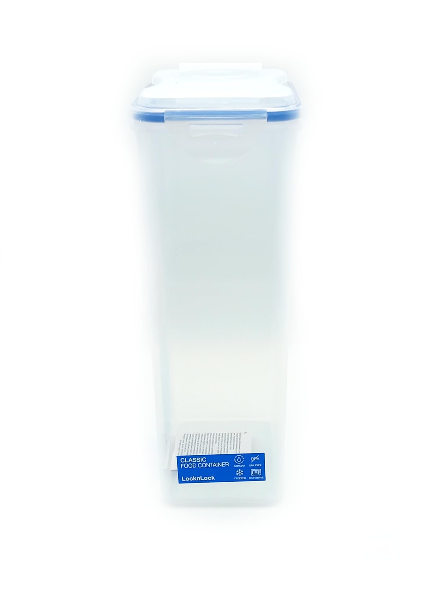 Boite A Biscotte Boîte Repas LocknLock 2.4L - Rectangulaire Haute Avec Couvercle à Charnière Boite A Pain De Mie