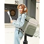 LOVEVOOK 40L Travel Backpack for Women & Men - 17.3 Inch Carry On Backpack & Personal Item Backpack for Airlines, Spacious and Durable Design, with 3 Packing Cubes - Image 2