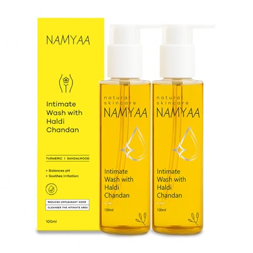 Namyaa Haldi Chandan Intimate Hygiene Wash | With Germ and Odour ...