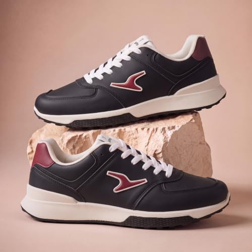 Image of YOHO Men's Sneakers Flo & Blazer | Stylish & Comfortable | Low Top, Lace Up Casual Shoes for Man /Gents