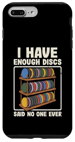 I Have Enough Discs �v���[���[ �j���p �ʔ��� �f�B�X�N �S���t �X�}�z�P�[�X iPhone 7 Plus/8 Plus �p