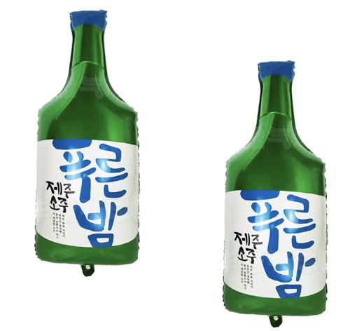 Soju Party Drinking 30" Balloon - Pack of 2 | Geonbea, Karaoke Party, Sake Bomb