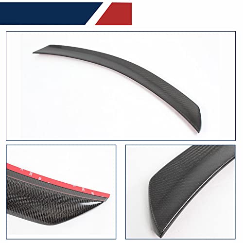 Jc Sportline JC-BE20439 W204 Real Carbon Fiber Trunk Spoiler For 2008-14 4 Door Mercedes Benz W204 C250 C300 C63 Sedan Rear Trunk Boot Lid Spoiler Wing thumb #4