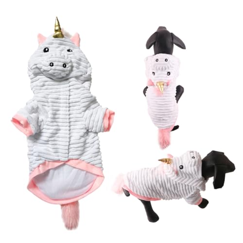 Disfraz de unicornio para perro talla L miniatura 6