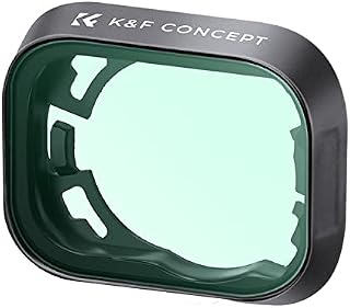 K&F Concept ND Filter compatible with DJI Mini 3 Pro/ Mini3, 6-Pack ND4, ND8, ND16, ND32, ND64, ND1000 Filters with 8 Propeller Blades, Neutral Nensity Accessories Drone