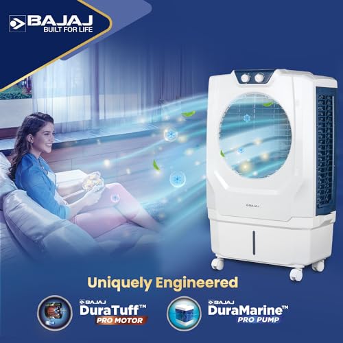 Bajaj 55 Litre Desert Air Cooler for Home| DuraTuff PRO Motor - Image 6