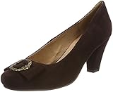 HIRSCHKOGEL Damen 3009206 Pumps, Braun (Dunkelbraun), 36 EU
