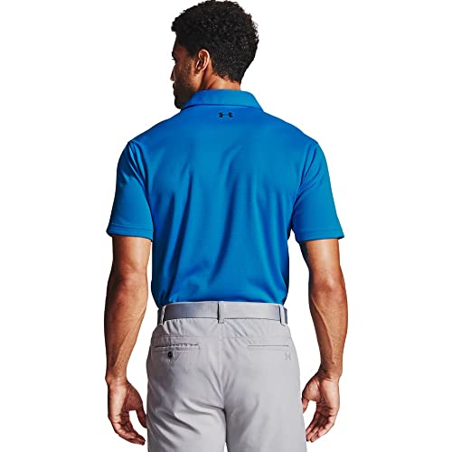 Image of Under Armour Men's Polyester Solid Tech Polo | T-Shirt | 1290140-001