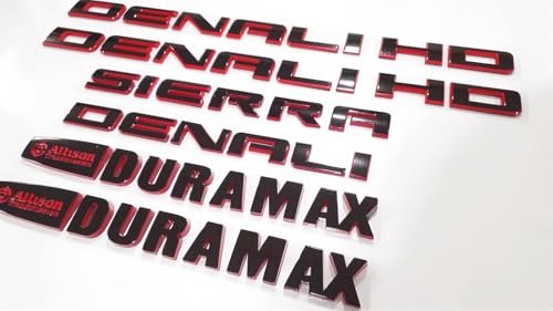 Letras Denali de repuesto para placa de identificación de Sierra HD 2011-2019
