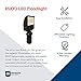 Lithonia Lighting Outdoor LED Floodlight, Adjustable Lumen Output, 3000K/4000K/5000K Switchable Color Temperature, Yoke or Slipfitter Mount, Bronze (ESXF3 ALO SWW2 YS DDB M2)