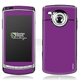  Samsung Omnia HD I8910 Autocollant Protection Film Design Sticker Skin Violet Lilas Violet