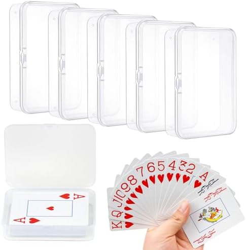 Boîte De Rangement Métal Pour Cartes – Lot De 2 Boîtes Noires 10x7x2 Cm, Protection Cartes à Jouer, Petit Objets - 5