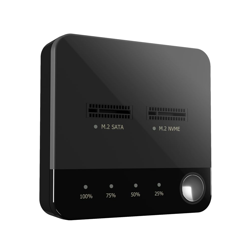 M.2 Duplicator M.2 do Nvme SSD obudowa zewnętrzna stacja dokująca do dysku twardego z klonem do czytnika dysków SSD M2 HDD
