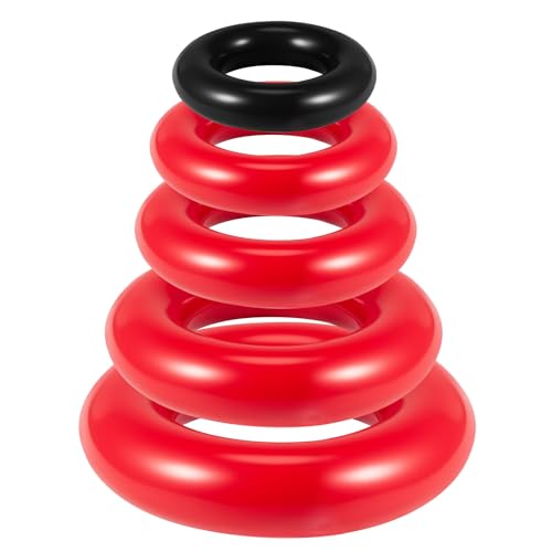 Frienda Flask Weight Rings for Laboratory Use, PVC-Coated Stabilizer Rings