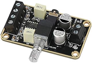DollaTek Audio Amplifier Board, PAM8406 Digital Power Amplifier Board 5W+5W Immersion Gold Stereo Amp 2.0 Dual Channel Mini Class D DC5V Amplify DIY Circuit Module