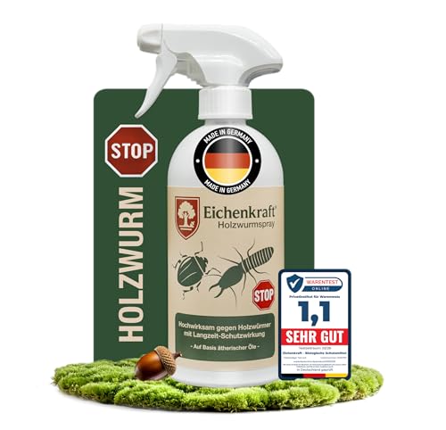 Spray antihormigas – Spray contra hormigas – lata de cebo para hormigas, a base de aceites esenciales, para casa, terraza, balcón y jardín, spray antihormigas – Germany (espray de carcoma de madera