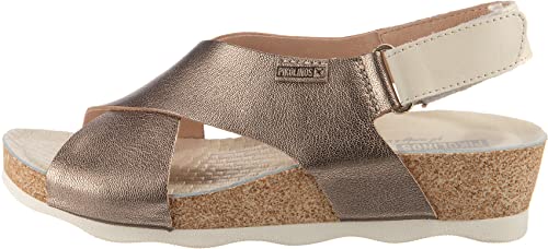 Pikolinos Leather Flat Sandals Mahon W9E - Size 10.5-11 #TOP1