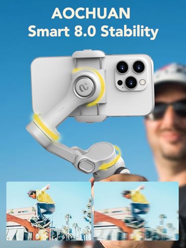 AOCHUAN Smart X2 ジンバルスタビライザー SX2 WH の商品画像 2