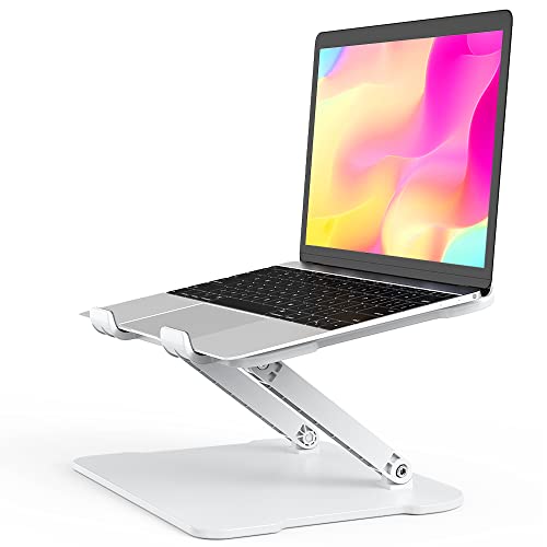VersionTech Laptop Ständer, Höhenverstellbarer Belüfteter Laptophalter, Notebook Stander Kompatibel mit Laptop (10-17 Zoll) MacBook, Dell, Lenovo, Samsung, Acer und Huawei MateBook Cover