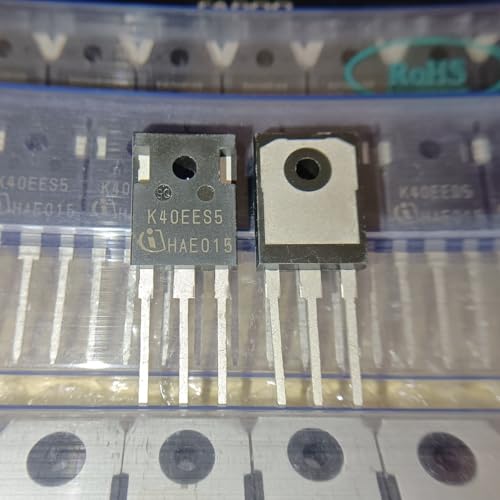 Hailue 10pcs K40EES5 IC.SMD IC Chip.TO-247 IC.IKW40N65ES5IC 650V 40A High Power IGBT Transistor Chip.Integrated Circuit Chip