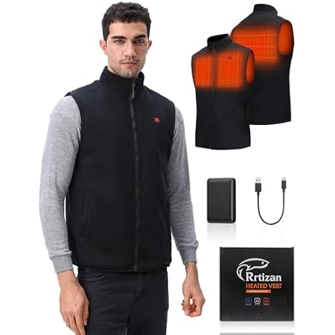 Rrtizan Heated Vest with Power Bank Cover