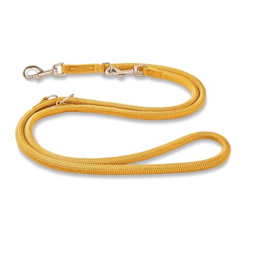 Wolters Führleine K2, Größe:200 cm x 9 mm, Farbe:Curry gelb