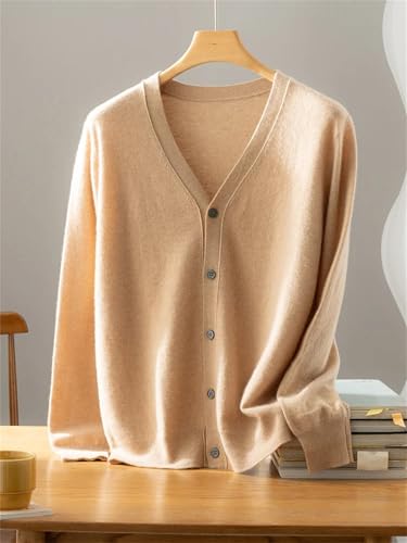 Men's V-Neck Cardigan Autumn Winter Classics Sweater Long Sleeve Cashmere Casual Solid Korean Style Male Tops4